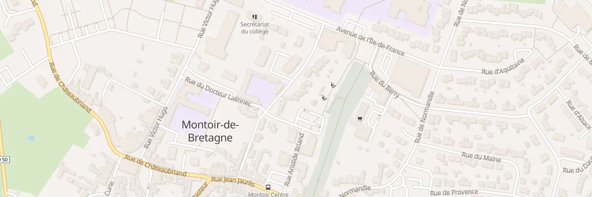 Plan du 14 Rue du Docteur Roux à Montoir-de-Bretagne
