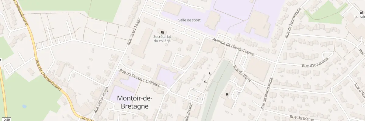 Plan du 23 Rue du Docteur Roux à Montoir-de-Bretagne