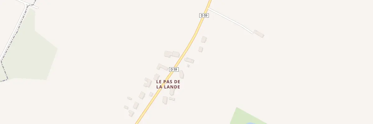 Plan du 5083 Le Pas de la Lande au Crouais