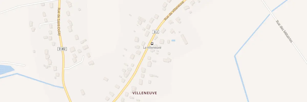 Plan du 36 Rue de Villeneuve à Missillac