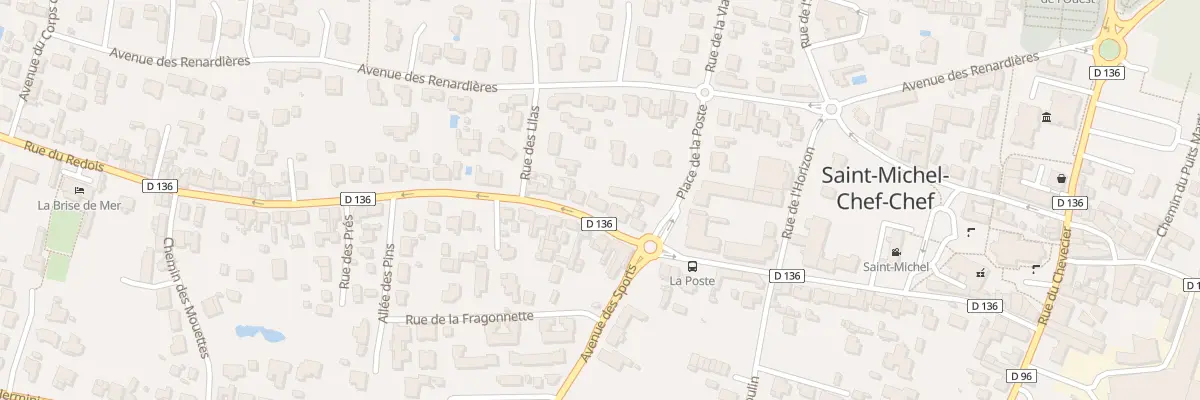 Plan du 34 Rue du Redois à Saint-Michel-Chef-Chef