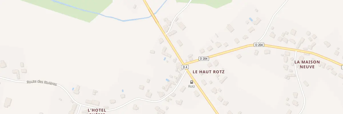 Plan du 106 Rte de Donges - le Haut Rotz à Crossac
