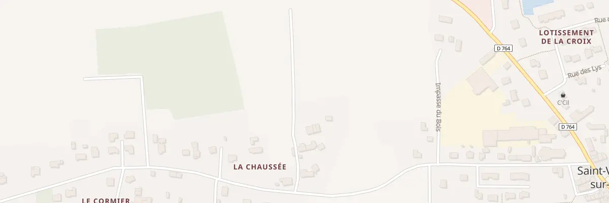 Plan du 16 La Chaussée à Saint-Vincent-sur-Oust