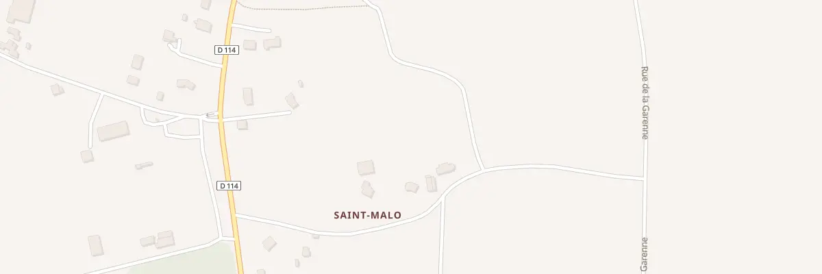Plan du 6045 Saint-Malo à Saint-Dolay