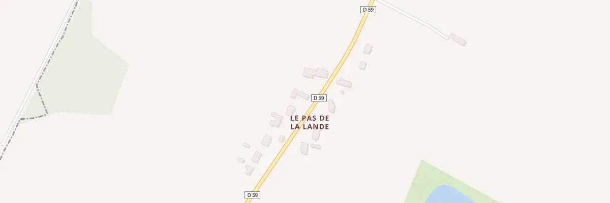 Plan du 5081 Le Pas de la Lande au Crouais