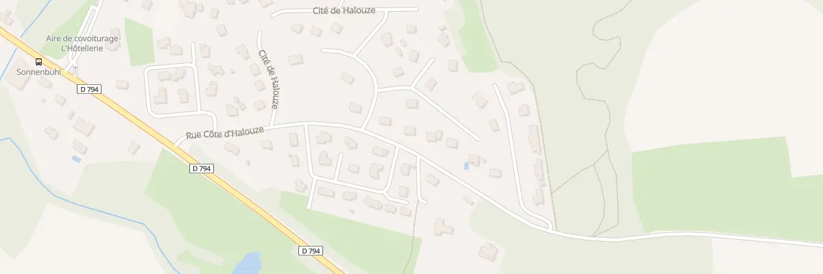 Plan du 5695 Halouze à Corseul