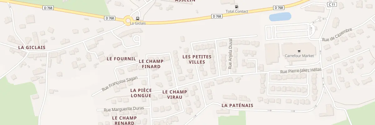 Plan du 7 Rue Anjela Duval à Beaussais-sur-Mer