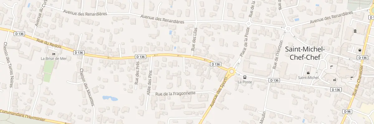 Plan du 55 Rue du Redois à Saint-Michel-Chef-Chef