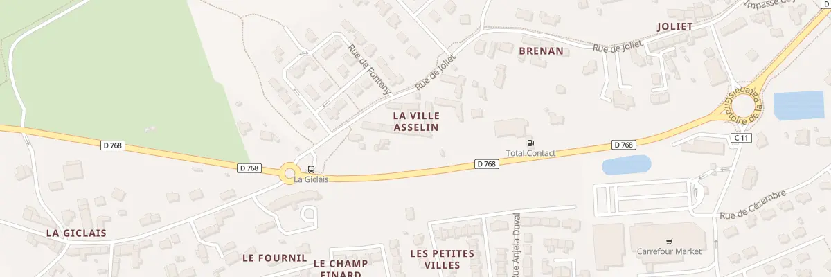 Plan du 11 Rue de La Ville Asselin à Beaussais-sur-Mer