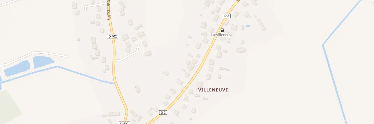 Plan du 25 Rue de Villeneuve à Missillac