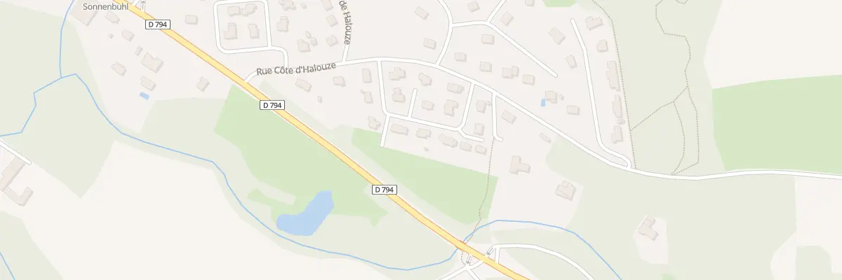 Plan du 10 Lot de Buhen à Corseul