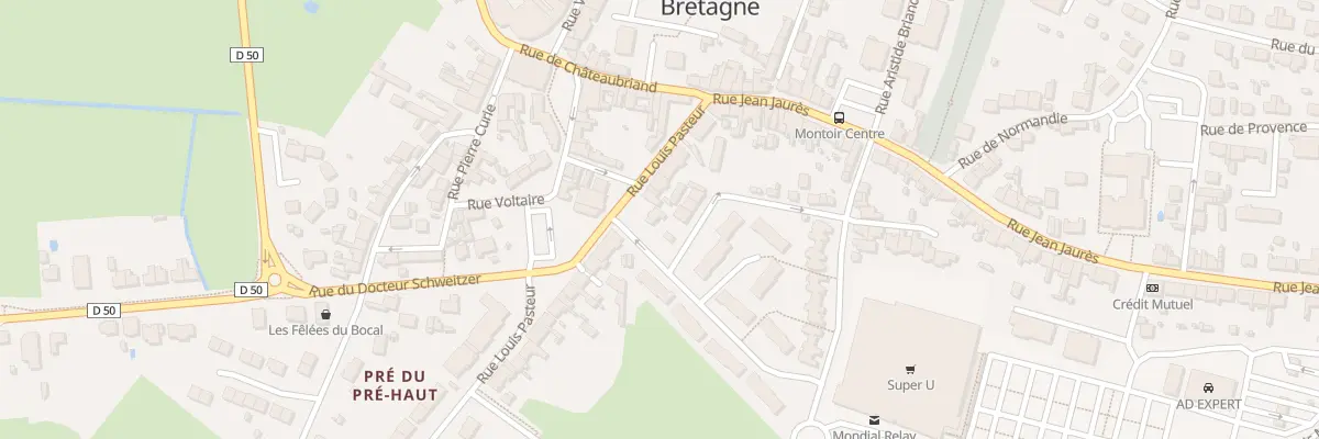 Plan du 13 Rue Louis Pasteur à Montoir-de-Bretagne