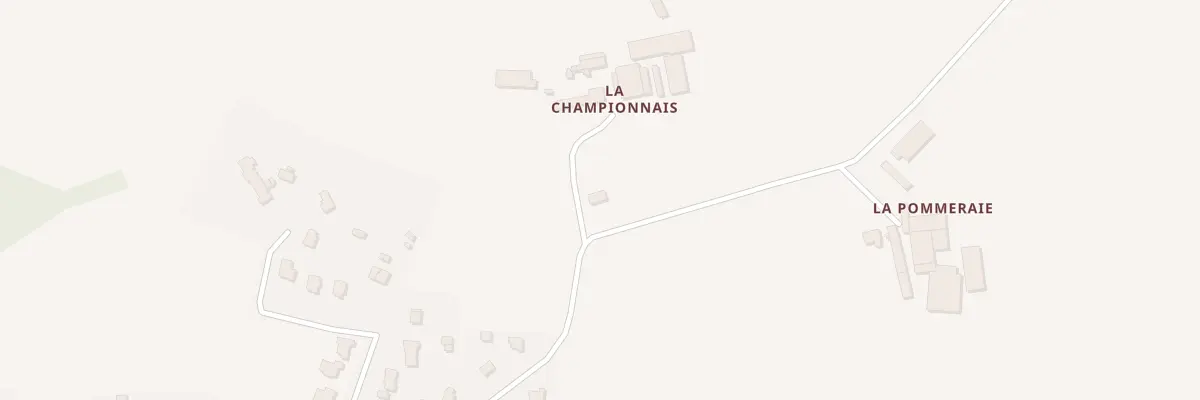 Plan du 5732 La Championnais à Allaire