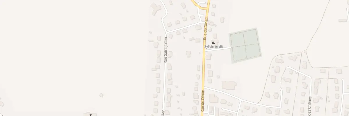Plan du 30 Rue Saint-julien à Caulnes