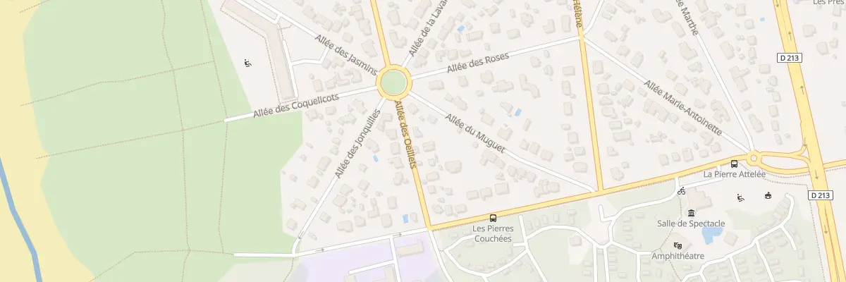 Plan du 5 All des Oeillets à Saint-Brevin-les-Pins