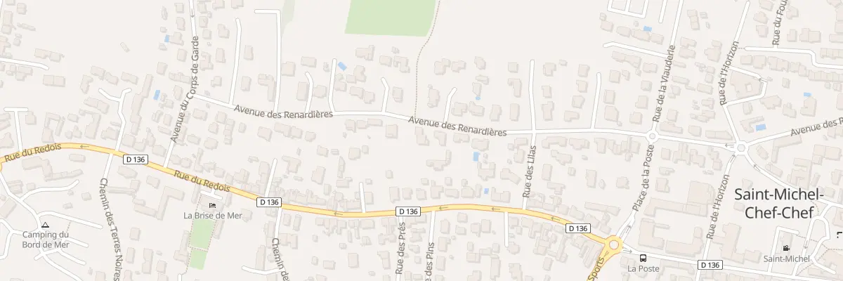 Plan du 45 Av des Renardières à Saint-Michel-Chef-Chef
