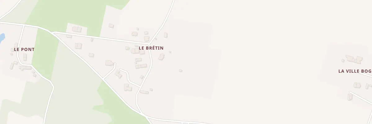 Plan du 28 Le Bretin à Saint-Vincent-sur-Oust