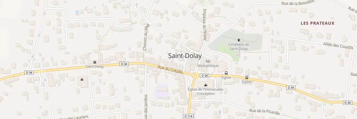 Plan du 5288 Rue de la Venelle à Vannes