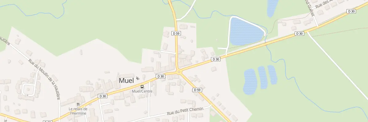 Plan du 2 Rue de Penhoët à Muel