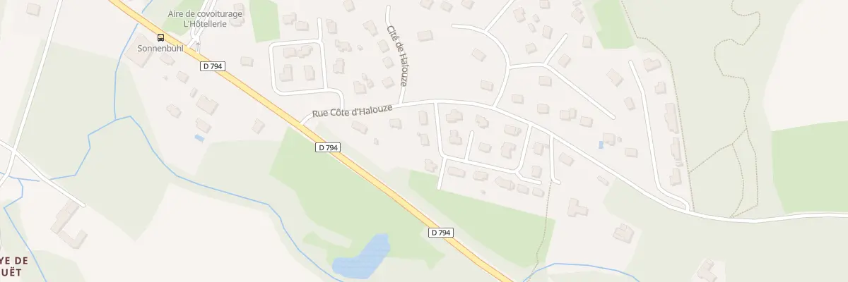 Plan du 4 Lot de Buhen à Corseul