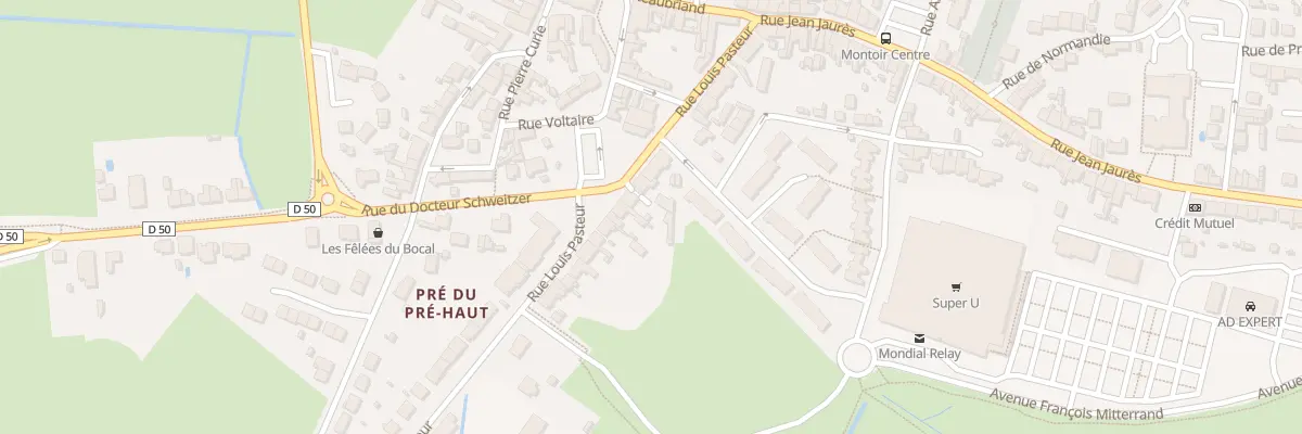 Plan du 23 Rue Louis Pasteur à Montoir-de-Bretagne