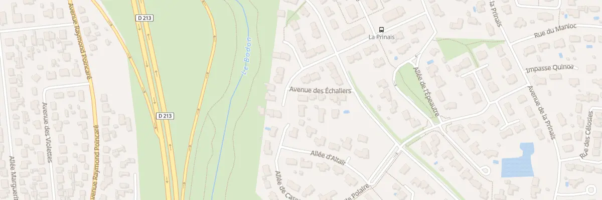 Plan du 20 Av des Echaliers à Saint-Brevin-les-Pins
