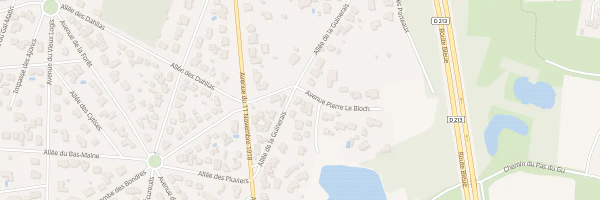 Plan du 18 All de la Guinerais à Saint-Brevin-les-Pins
