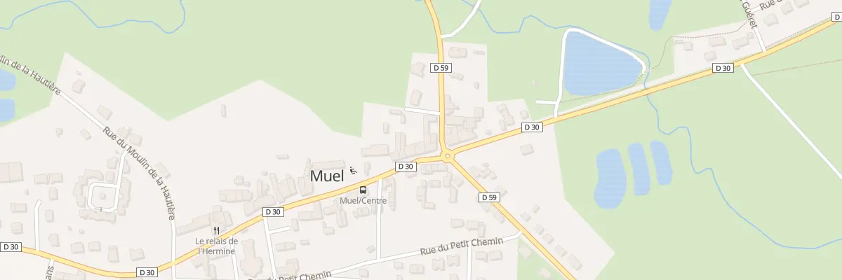 Plan du 3 Rue de Brocéliande à Muel