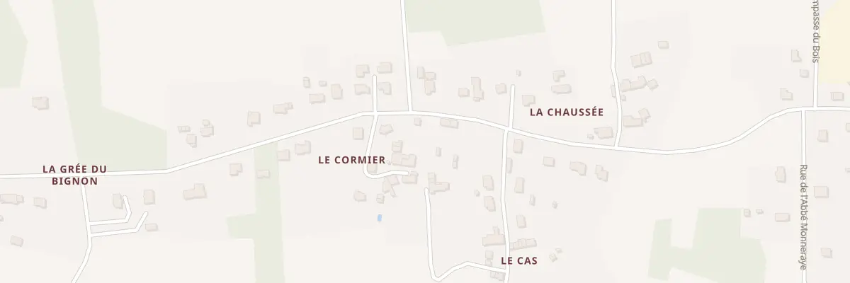 Plan du 23 Le Cormier à Saint-Vincent-sur-Oust