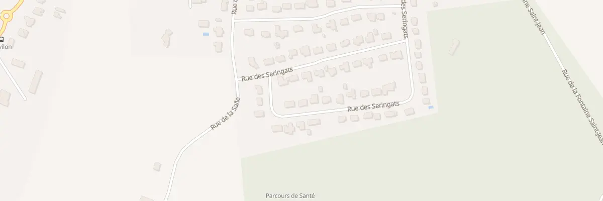 Plan du 16 Rue des Seringas à Missillac