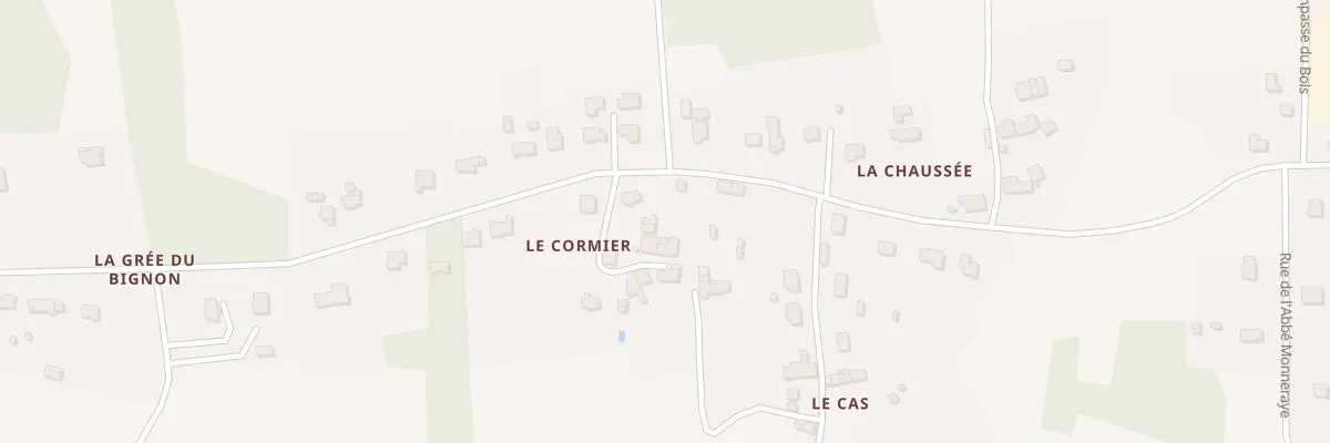 Plan du 21 Le Cormier à Saint-Vincent-sur-Oust