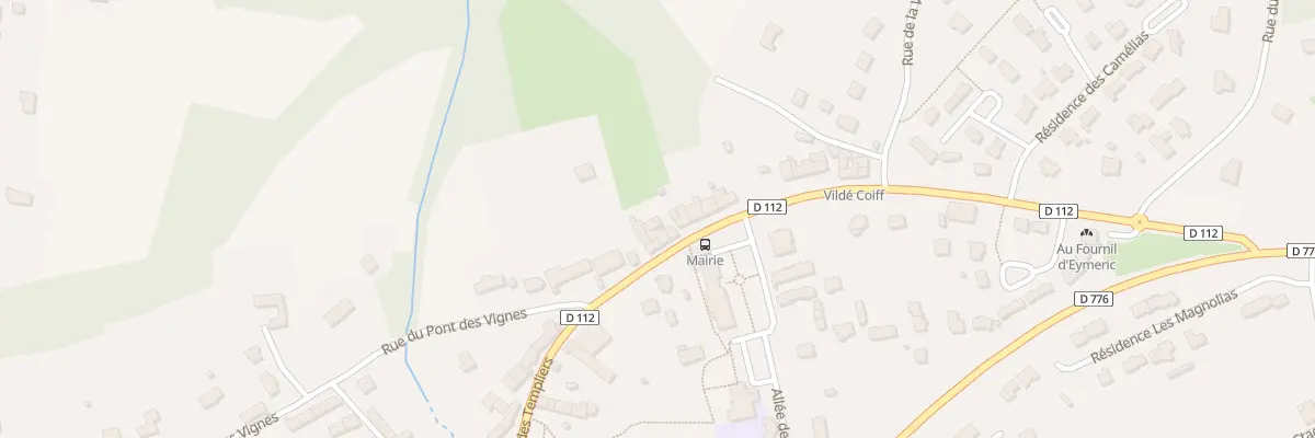 Plan du 27 Rue des Templiers à Vildé-Guingalan
