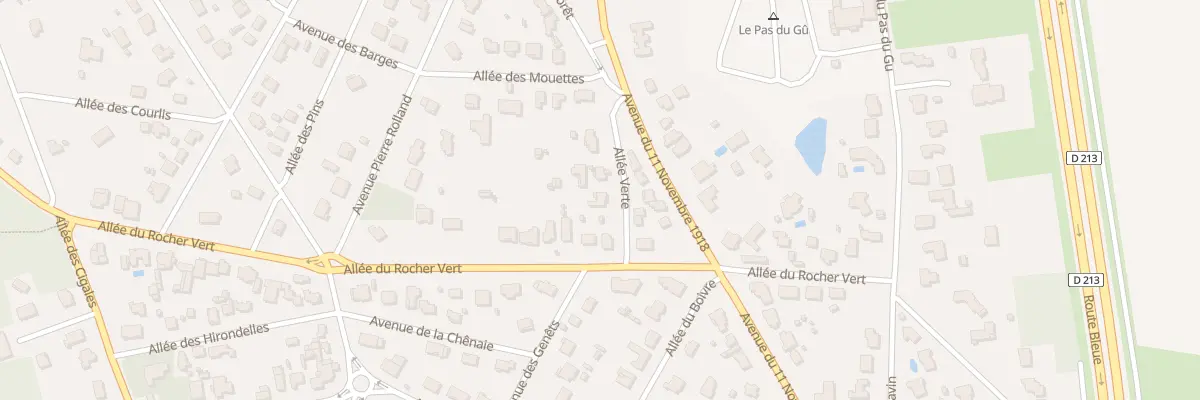 Plan du 3 All Verte à Saint-Brevin-les-Pins