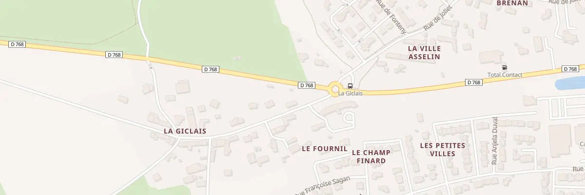 Plan du 2 De la Giclais à Beaussais-sur-Mer