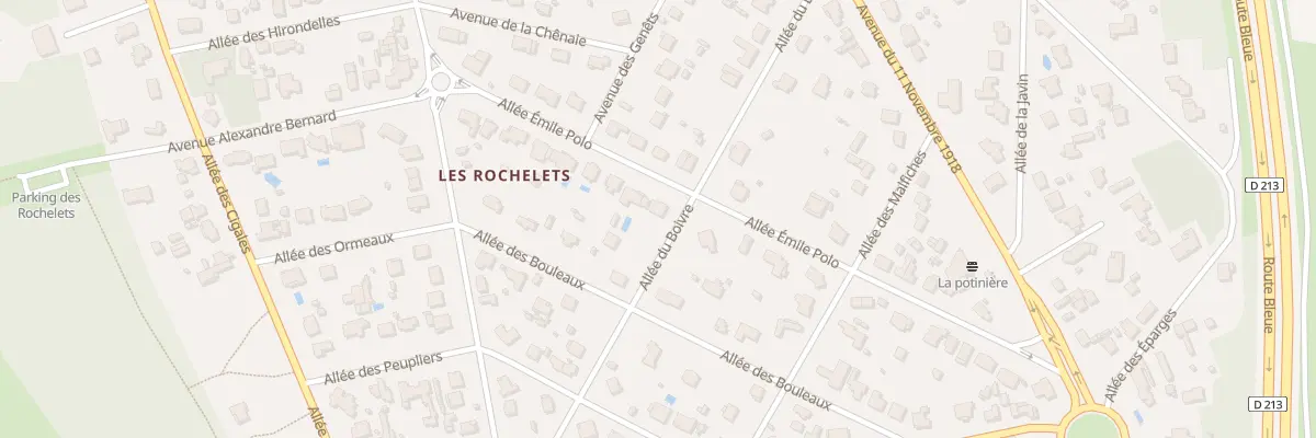 Plan du 18 All Emile Polo à Saint-Brevin-les-Pins