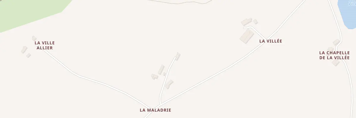 Plan du 5412 La Maladrie à Quédillac