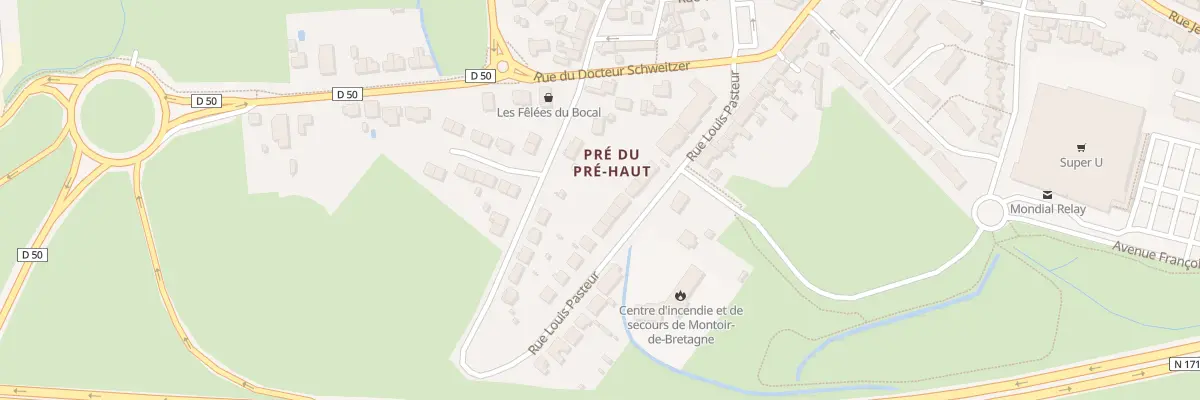Plan du 20 Rue Louis Pasteur à Montoir-de-Bretagne