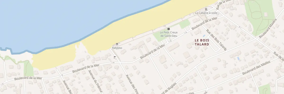 Plan du 6B Bd de la Mer à Lancieux