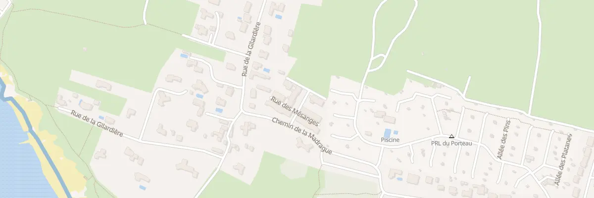 Plan du 14 Rue des Mesanges Ste Marie à Pornic