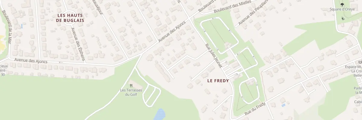 Plan du 2 Rue Jules Jeunet à Lancieux