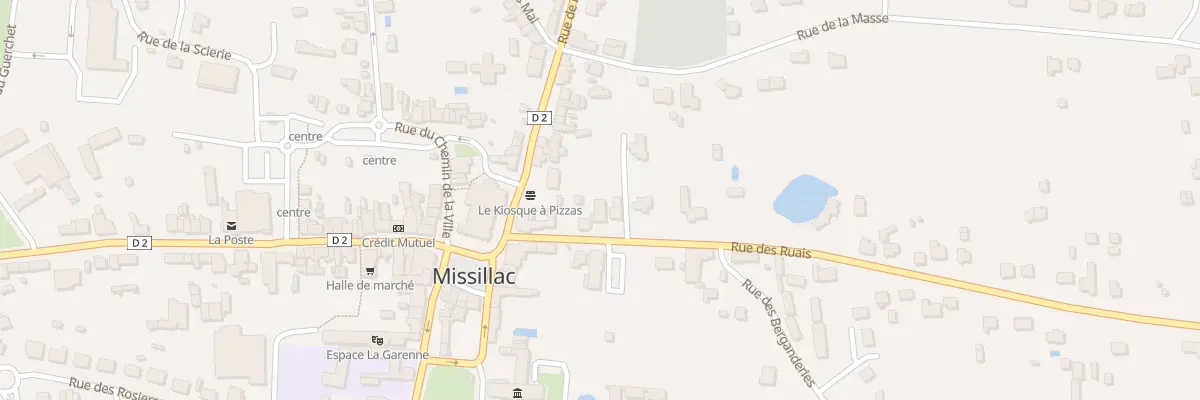 Plan du 8 Rue des Ruais à Missillac