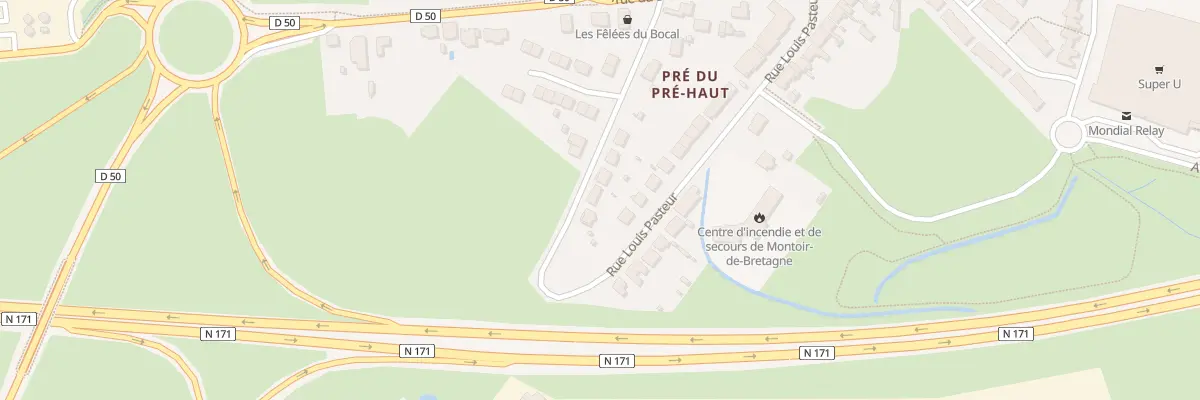 Plan du 25 Rue George Sand à Montoir-de-Bretagne