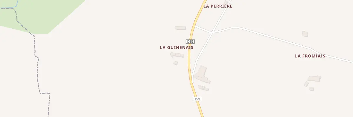 Plan du 5380 La Guihenais à Saint-Onen-la-Chapelle