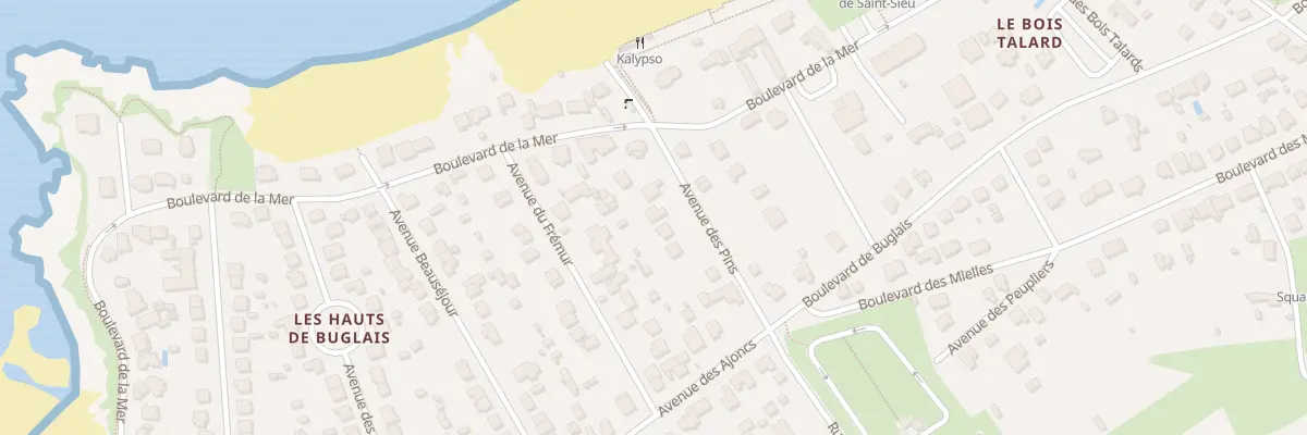 Plan du 9 Av des Pins à Lancieux