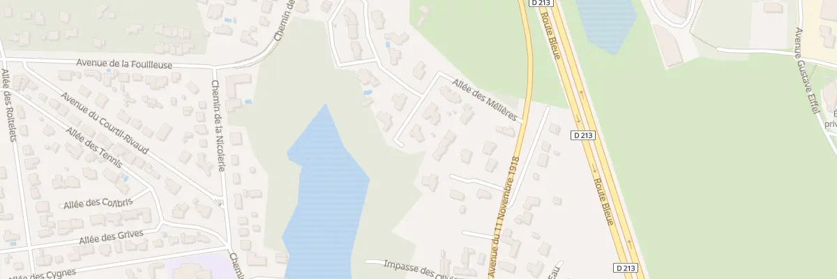 Plan du 6 All des Melieres à Saint-Brevin-les-Pins