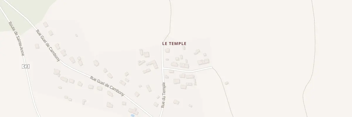 Plan du 18 Rue du Temple à Saint-Dolay
