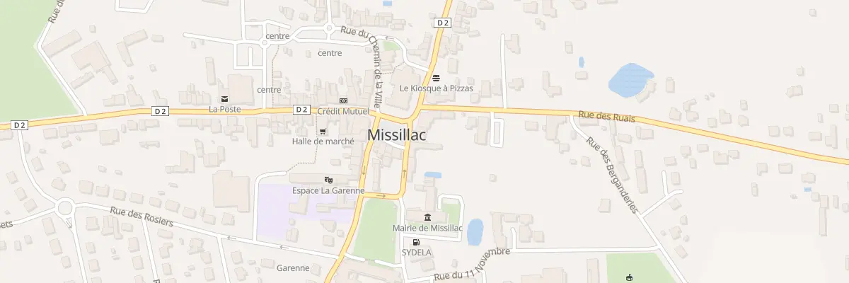 Plan du 1B Pl de l’Eglise à Missillac