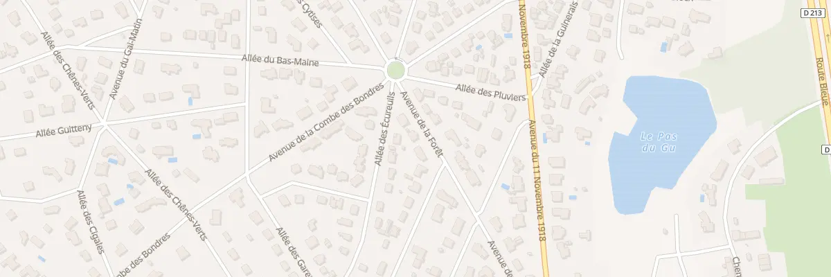 Plan du 92 Av de la Forêt à Saint-Brevin-les-Pins