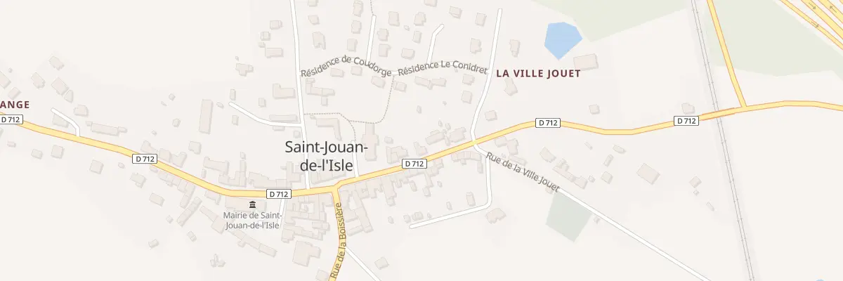 Plan du 11 Rue Pont des 3 Arches à Saint-Jouan-de-l’Isle