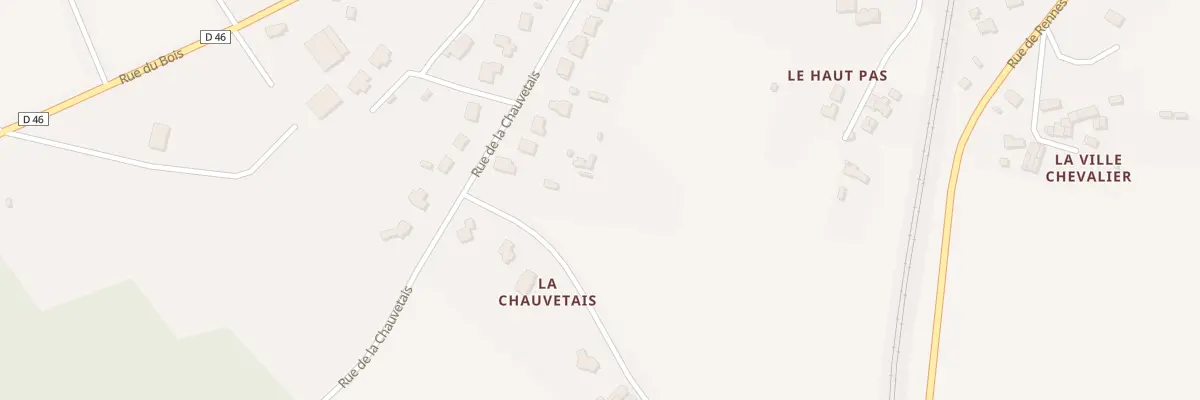 Plan du 27 Rue de la Chauvetais à Caulnes